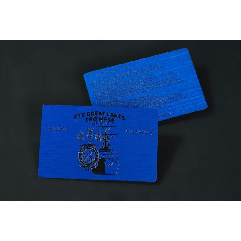 Aluminum Business Cards - 2