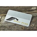 Aluminum Business Cards - 8