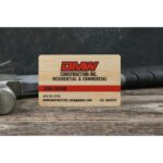 Bamboo Wood Business Cards - 2