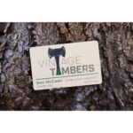 Bamboo Wood Business Cards - 6