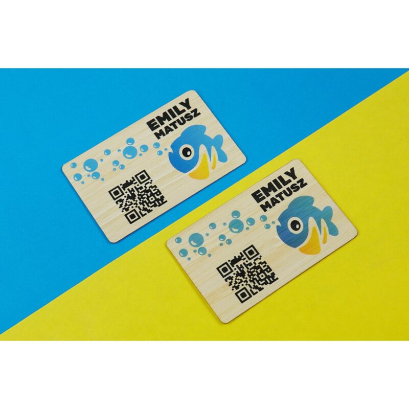 Bamboo Wood Business Cards - 8