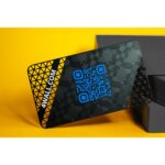 Black Metal Business Cards - 4