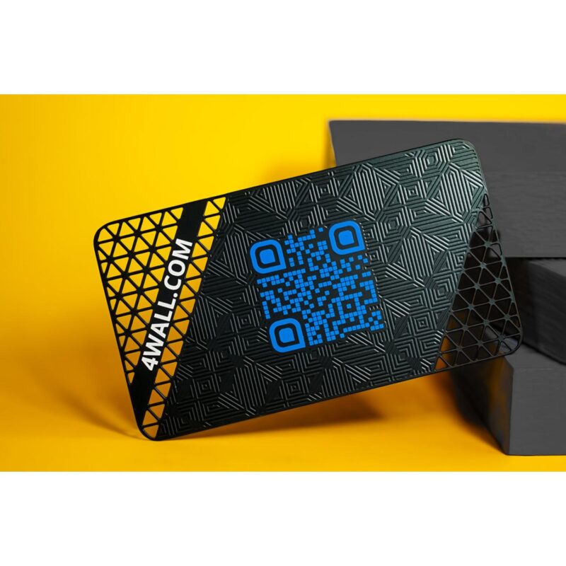 Black Metal Business Cards - 4