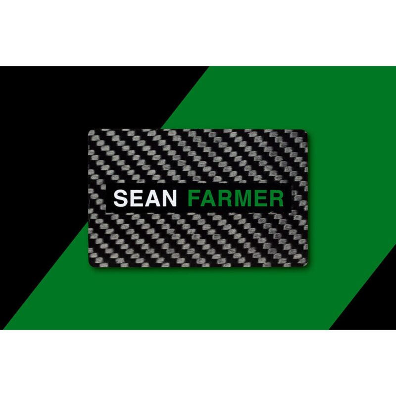 Carbon Fiber Business Cards - 6
