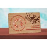 Cherry Wood Business Cards - 8