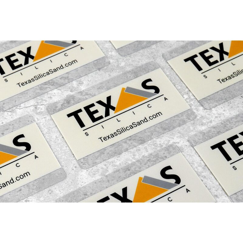Clear Plastic Business Cards - 3