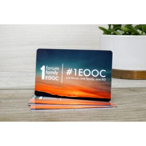 Glossy Plastic Business Cards