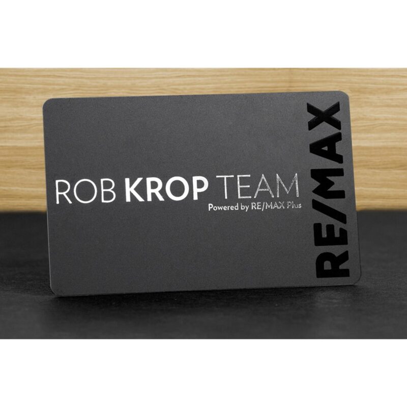 Matte Plastic Business Cards - 4