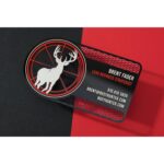 Mirror Black Metal Business Cards - 1