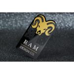 Mirror Black Metal Business Cards - 5