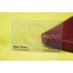 Quick Clear Plastic Business Cards - 9