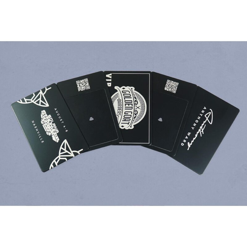 Quick Metal NFC Business Cards - 5