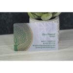 Quick Translucent Plastic Business Cards - 6