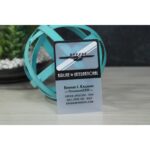 Quick Translucent Plastic Business Cards - 7