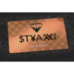 Rose Gold Metal Business Cards - 1