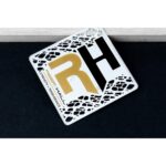 Square Metal Business Cards - 3