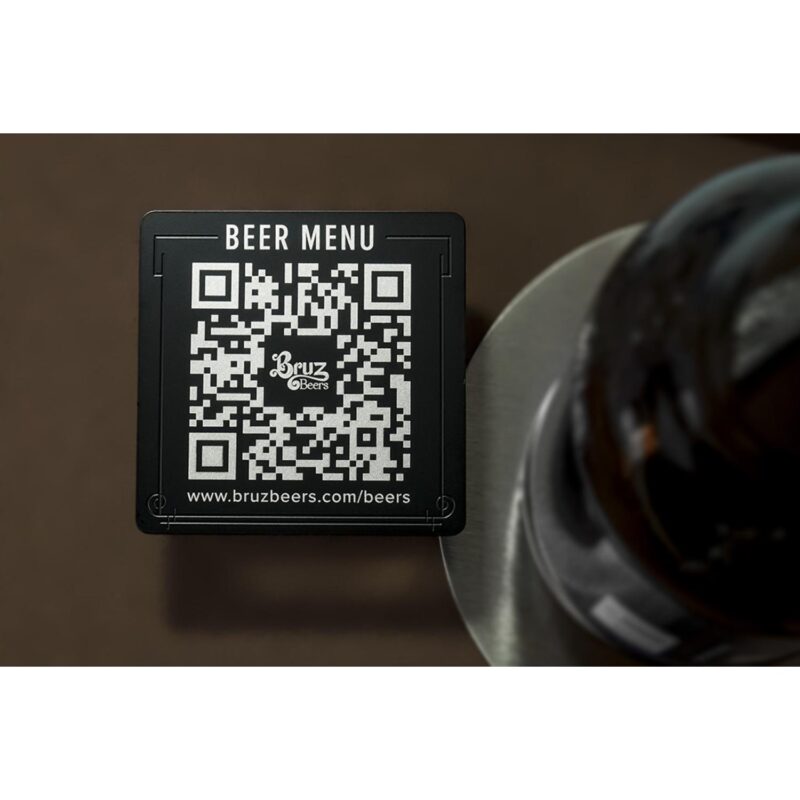 Square Metal Business Cards - 7