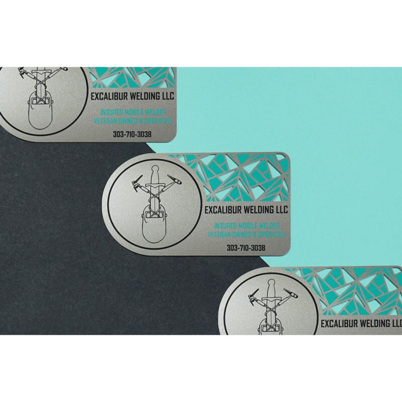 Stainless Steel Business Cards - 2