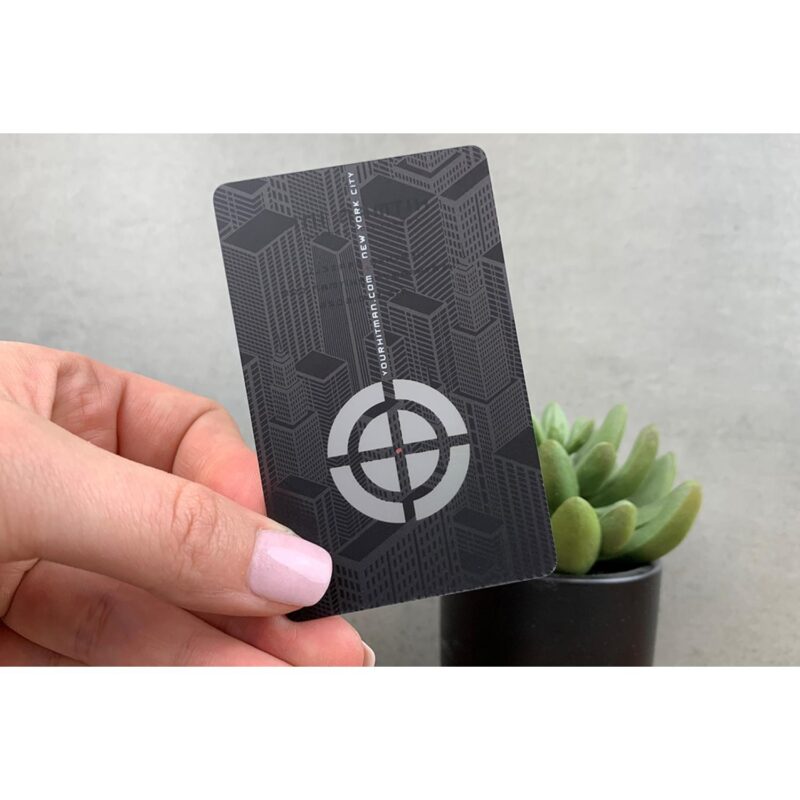 Translucent Plastic Business Cards - 5