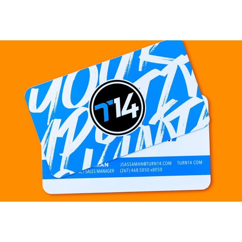 White Metal Business Cards - 9