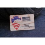 White Oak Wood Business Cards - 2