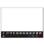 Business Card Add-On™ Magnet + Thermometer Strip - 1