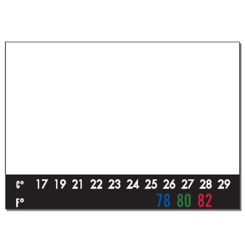 Business Card Add-On™ Magnet + Thermometer Strip - 1