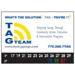 Business Card Add-On™ Magnet + Thermometer Strip
